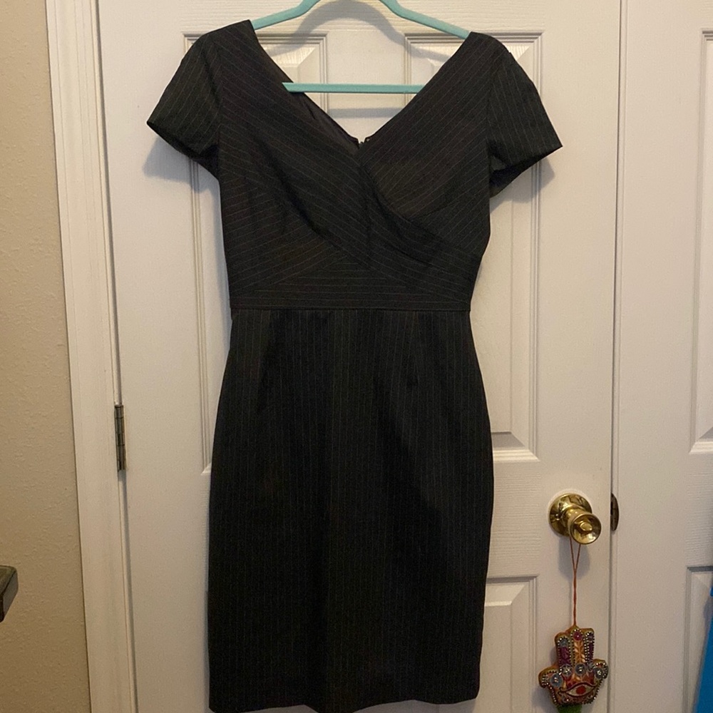 Banana Republic Pinstripe Pencil Dress